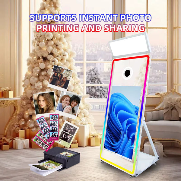 65” Magic Mirror Photo Booth