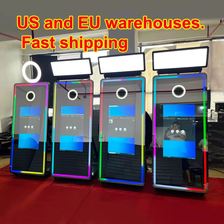 65” Magic Mirror Photo Booth