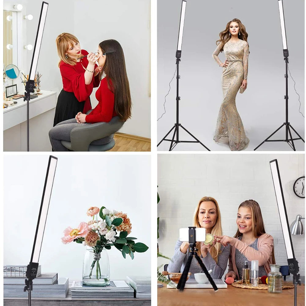 40CM LED Light Photography Studio LED Lighting Kit Adjustable Light with Light Stand Tripod Photographic Video Fill Light