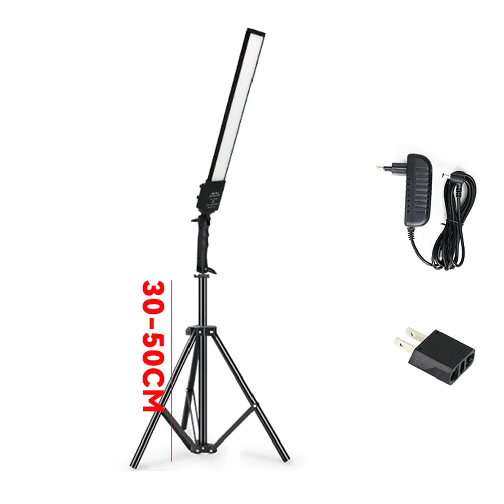 40CM LED Light Photography Studio LED Lighting Kit Adjustable Light with Light Stand Tripod Photographic Video Fill Light