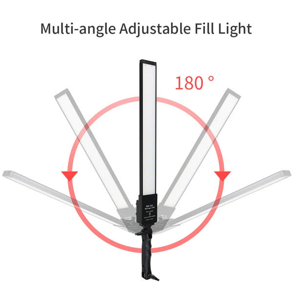 40CM LED Light Photography Studio LED Lighting Kit Adjustable Light with Light Stand Tripod Photographic Video Fill Light