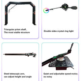 Overhead 360 Photo Booth w/ LEDs Compatible 3D 360 Video Booth Prix Plataforma Glass Accessories - Event Venture Supply